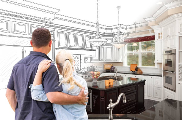 Professional Kitchen Flooring technician working in Prescott, WI